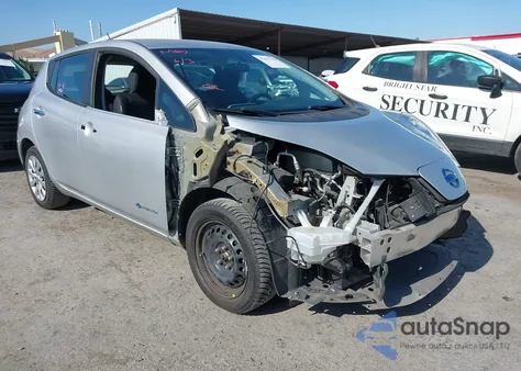 2017 Nissan Leaf S z USA, uszkodzony, nr VIN 1N4BZ0CP1HC300038